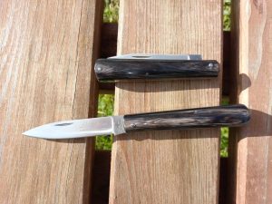 Tradizionale coltello Lo Sfilato manico corno scuro 17 cm - 0403/530-17CR