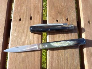 Tradizionale coltello Lo Sfilato manico corno scuro 21 cm - 0403/530-21CR