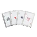 Introvabili Carte da lancio Throwing Cards - Assi  - Aces Set of 4 - JL-4A