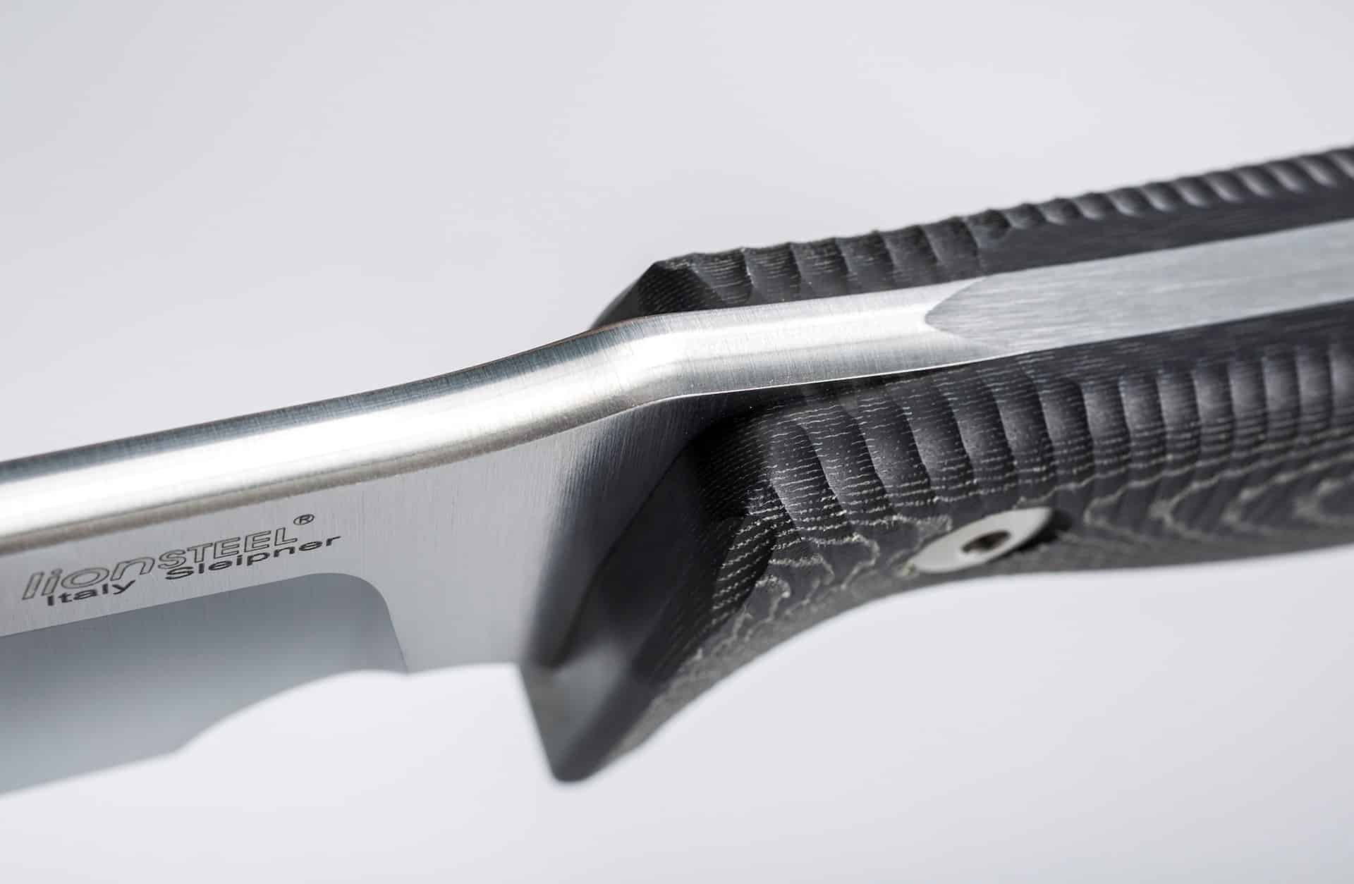 Coltello LionSteel M7 MS Lama satinata Micarta nero Knife - immagine 3