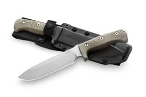 Coltello LionSteel M7 CVG Green Canvas  Knife