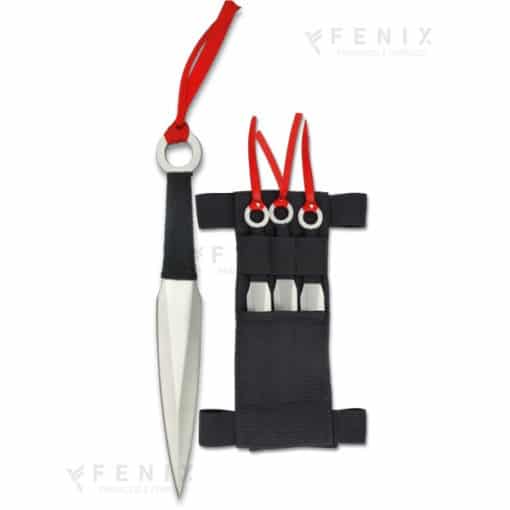 Set 3 coltelli da Lancio con fodero 16cm 31801 - COD: 5637.31801