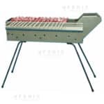 Cuocispiedini a carbonella inox 11x80x80 COD: 5169.0180