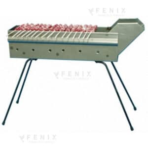 Cuocispiedini a carbonella inox 11x80x80 COD: 5169.0180