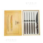 Set 6 colt. bistecca Laguiole Wengè lama 11,5cm  COD: 5279.8479