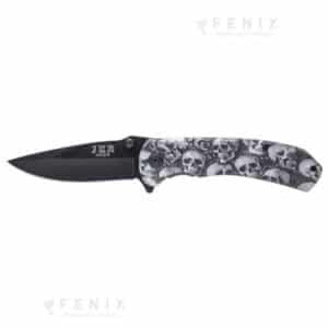 Coltello JKR0432 teschi lama 8cm COD: 5527.0432