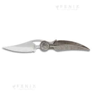 Coltello piuma indiano ALBA 10585 lama 9cm COD: 5537.10585