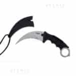 Coltello Karambit black lama fissa nero R40110