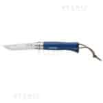 Coltello OPINEL 8 blu + laccio 2212 COD: 5545.0606