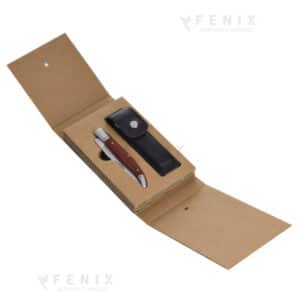 Coltello Laguiole con astuccio palissandro COD: 5579.3015