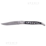 Coltello Laguiole arabesque grigio c/astuccio COD: 5579.3019