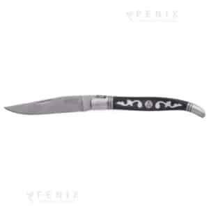 Coltello Laguiole arabesque grigio c/astuccio COD: 5579.3019