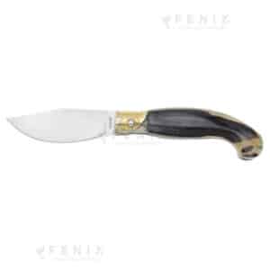 Coltello Scuoio monolitico Monni montone testina bulinata 20cm 63/MM COD: 5583.0620
