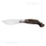 Coltello Scuoio mammut Monni in corno testina bulinata 20cm art. 63 COD: 5583.0720