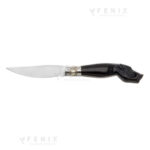 Coltello Trofeo cinghiale Monni corno t.bulinata 17cm 62/TB COD: 5583.0750