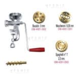 Torchio manuale per pasta OM-4003 COD: 5239.4003