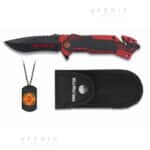 Coltello ALBA 19431 FIRE FIGHTER lama 8cm COD: 5537.19431