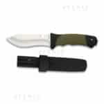 Pugnale manico gomma lama 12cm 32340