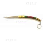 Coltello stiletto manico legno LAMA 6.5cm COL8003 COD: 5570.0014