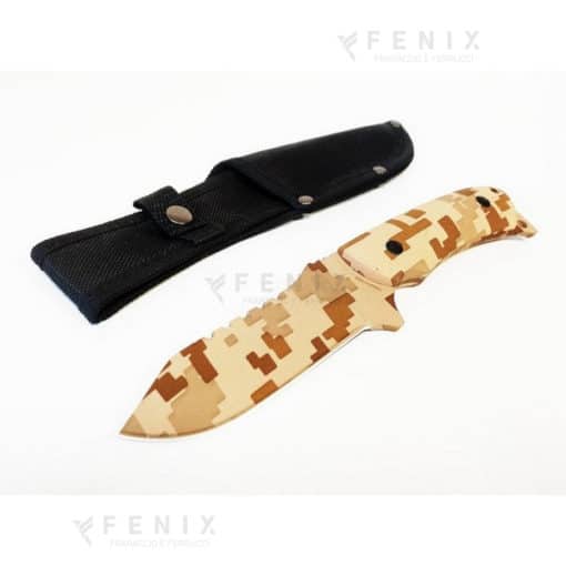 Pugnale camo mimetico lama 12cm FM401-CB COD: 5667.0213