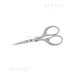 Forbici ricamo gambo fiorato nichel 3,5″ R COD: 5318.0030