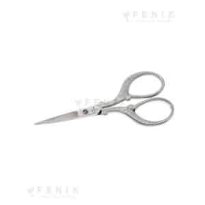 Forbici ricamo gambo fiorato nichel 3,5″ R COD: 5318.0030
