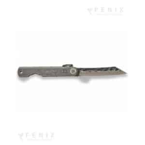 Coltello Higonokami manico acciaio lama 7,5cm JKR0890